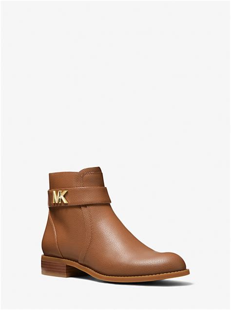 jilly bootie michael michael kors|Jilly Faux Pebbled Leather Ankle Boot .